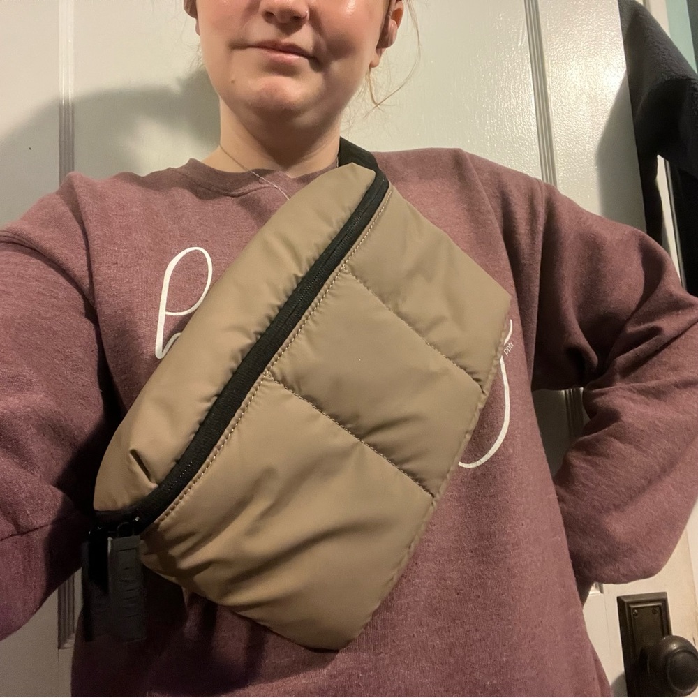 CALPAK Luka Belt Bag in Chocolate